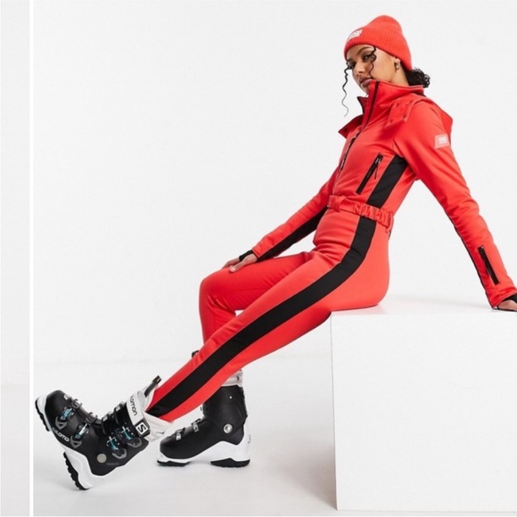 ASOS Red and Black Jumpsuit - Picture 3 of 14